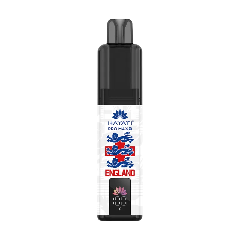 Hayati Pro Max+ 6K World Cup Edition - England - Blueberry Raspberry - Ecigwizard - Image 3