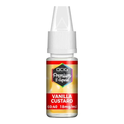 QCIG VANILLA CUSTARD 10ML E-LIQUID