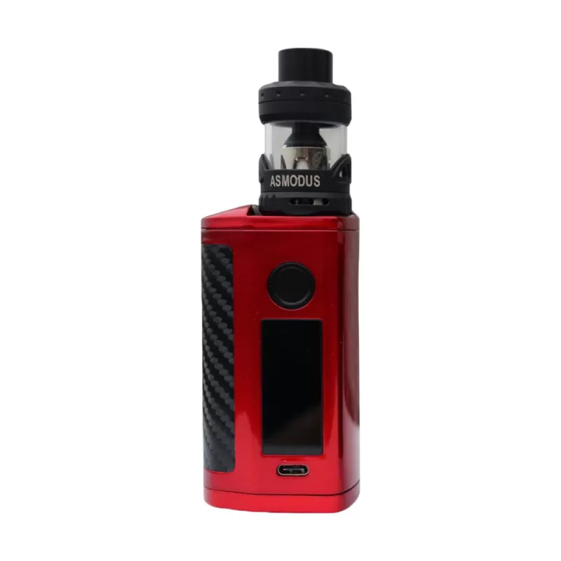 Asmodus Minikin 3S Kit 200W with Viento Tank 3.5ml - Red - Image 3