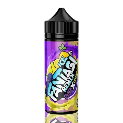 Blackcurrant X Lemon Ice By Fantasi Shortfill 100ml - Ejuicewarehouse