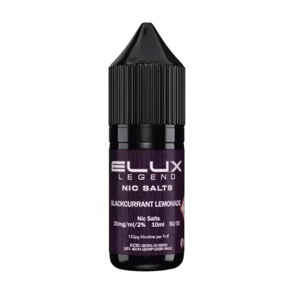 Blackcurrant Lemonade Nic Salt by Elux 10ml - 20mg - Vape Product