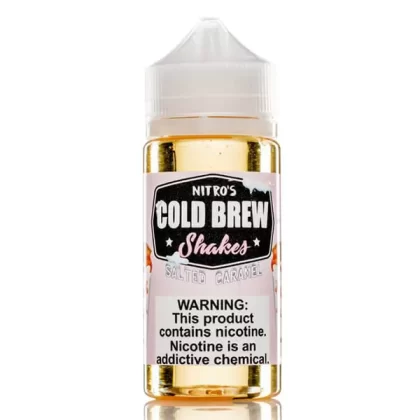 Salted Caramel by Nitro's Cold Brew Shakes 100ML - 6MG