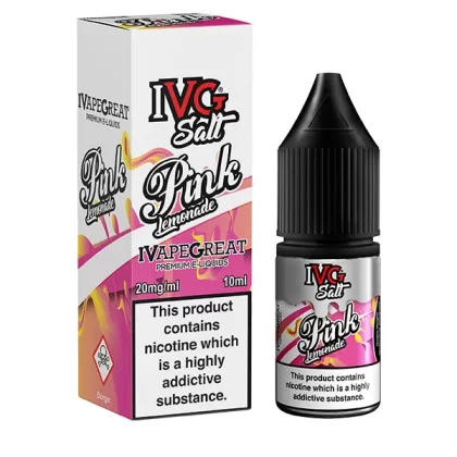 IVG Pink Lemonade Nic Salt E-Liquid - 20mg