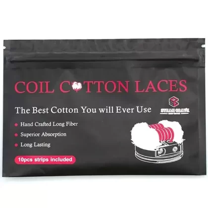Steam Crave Mesh Cotton Laces - Size#Mesh Strips Cotton (4F9F60)