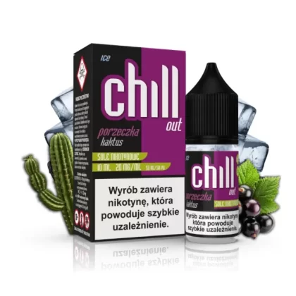 Liquid Chill Out Salt 20mg 10ml Porzeczka Kaktus Ice