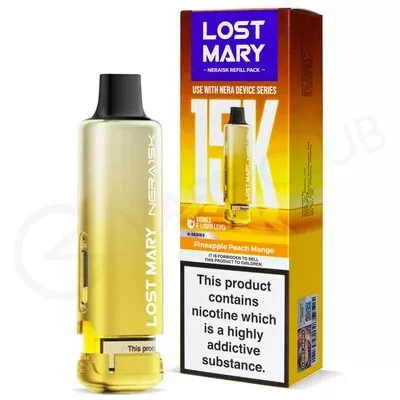 Pineapple Peach Mango Lost Mary Nera15K Refill Pod