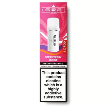 Strawberry Burst SKE 600 Pro Pods - 20 mg/ml