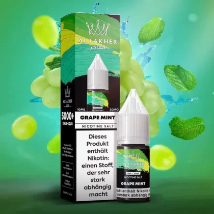 Al Fakher Liquid – Grape Mint - 20mg/ml