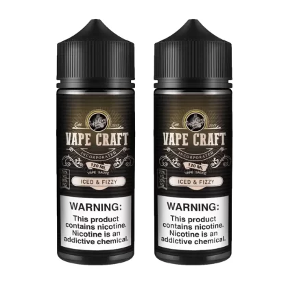 Vape Craft Iced & Fizzy 2 Bottle Bundle - 240mL (2x120mL); Vape Product, Vape Product (409F78)