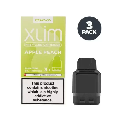 OXVA Xlim Pre-Filled Pods - Apple Peach, Fizzy Cherry