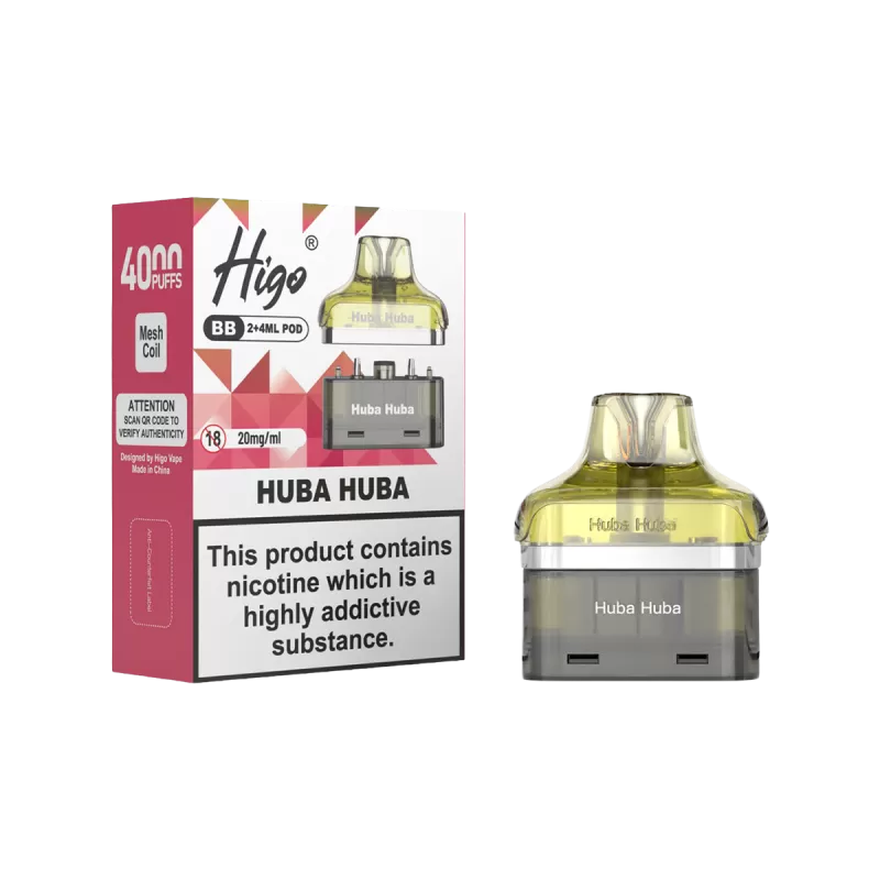 Higo BB 4000 Refill Pack - Blue Razz Ice - Vapeshop Co