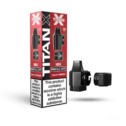 Titan X Prefilled Pod Cola Freeze - Nicotine Strength#20mg (E83ACD)