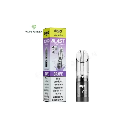 Grape Prefilled Pod by Vaporesso Dojo Blast 2000 Go