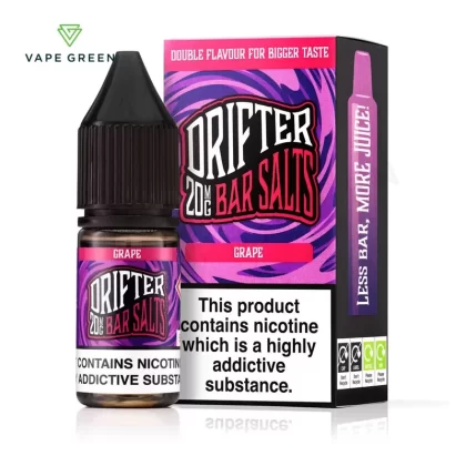 Grape Nic Salt E-Liquid by Drifter Bar Salts - Eliquidsupply