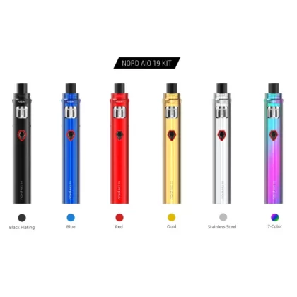 SMOK Nord AIO 19 Starter Kit - 1300mAh & 2ml - Rainbow