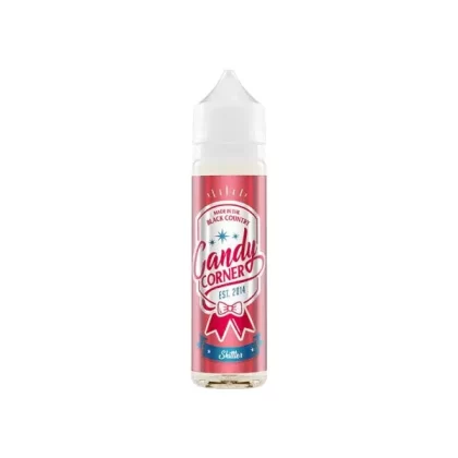 Candy Corner 50 ml Shortfill E-Liquid – 0 mg Nikotin (80VG/20PG) - Geschmack#Regenbogen>Säure-Explosion>Schwarze Eis limonade>Blaubeer-Bon-Bon>Bewölkte Limonade>Frische Orangen>Grüne Slushie (6F558D)
