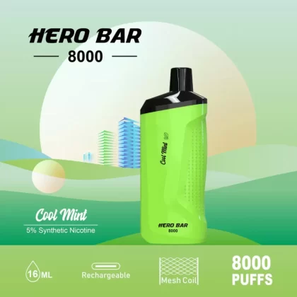 HERO Bar 8000 - Energy - Skullvaping