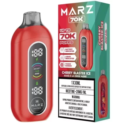 Marz Disposable 70K Puffs – Cherry Blaster Ice