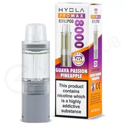 Guava Passion Pineapple Hyola Pro Max 8000 Refill Pack