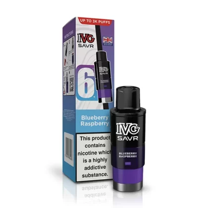 Blueberry Raspberry IVG SAVR Refill Pack - 20mg (2%)