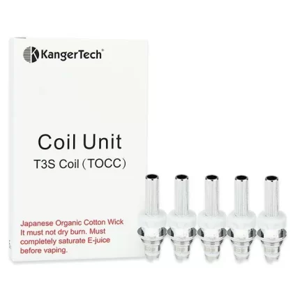 5PCS-PACK KangerTech TOCC Replacement Coil Unit - 2.5ohm