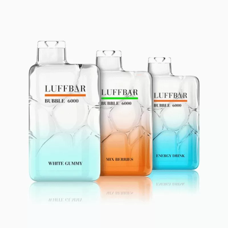 LUFFBAR Bubble 6000 - Blueberry Raspberry - Vapeciga - Image 3
