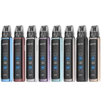 Geekvape Wenax Q Ultra 30W Pod System Kit - Carbon Black, Champagne Gold