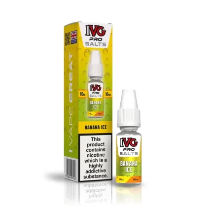 IVG Pro Banana Ice Nic Salt - 10mg