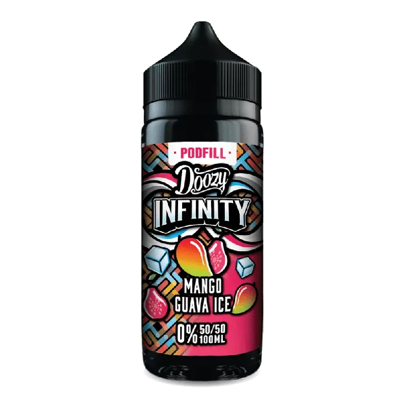 Doozy Infinity 100ml Shortfill E-Liquid 50VG Mango Guava Ice