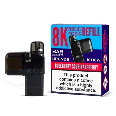 Blueberry Sour Raspberry Bar Series Kika 8K Refill Pod