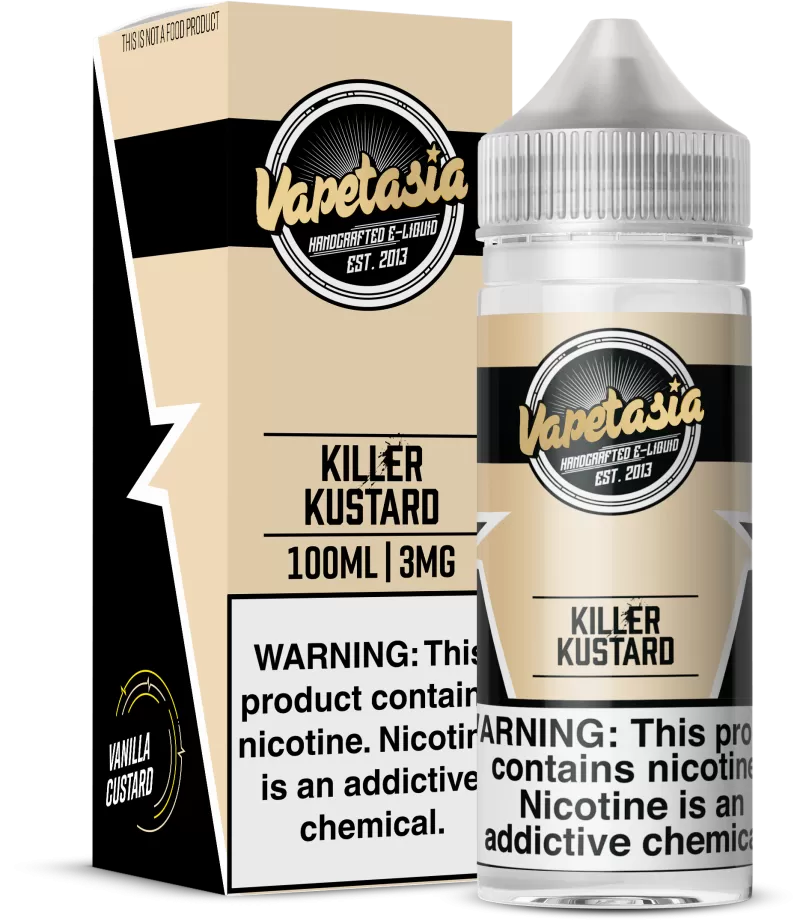 Vapetasia - Killer Kustard - 100ML E-Liquid - 3MG