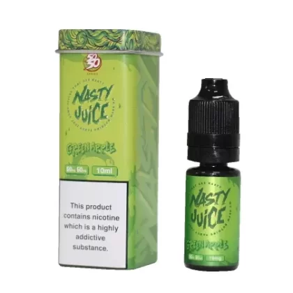 Nasty Juice 50/50 10ml Series Green Apple