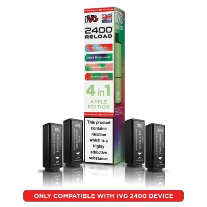 IVG 2400 RELOAD 4-IN-1 PREFILLED PODS