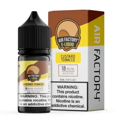 Custard Tobacco by Air Factory Salt eJuice 30mL - Vaporider Deals