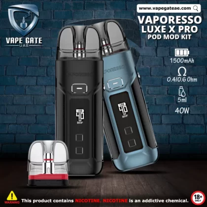 VAPORESSO LUXE X PRO 40W POD SYSTEM - Gunmetal Lime