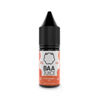 BAA Juice Strawberry Ice Nic Salts