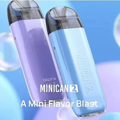 ASPIRE MINICAN 2 POD VAPE KIT 400mAh MTL 2ML E-Liquid Capacity Fast Dispatch