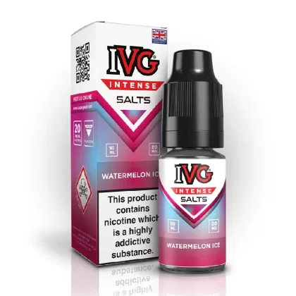 Watermelon Ice IVG Intense Salts E-Liquid - Nicotine Strength#10mg>20mg