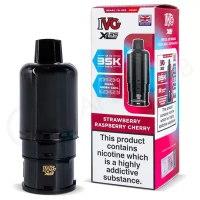 Strawberry Raspberry Cherry IVG XL 35K Refill Pod