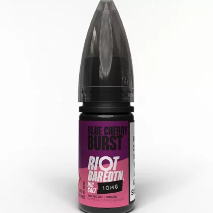 Blue Cherry Burst Nic Salt E-Liquid - Riot Bar Edition - 5mg - PG 60%