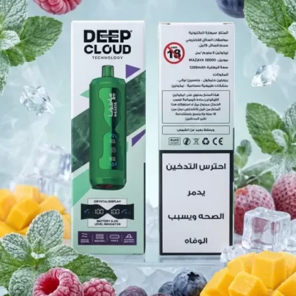 MAZAYA CLOUD AURA 50K PUFFS DTL 6MG DISPOSABLE VAPE POD - Elegantvapestore