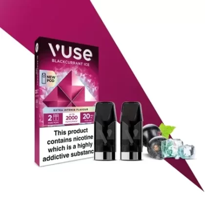 Vuse Go Prefilled Pods – Blackcurrant Ice