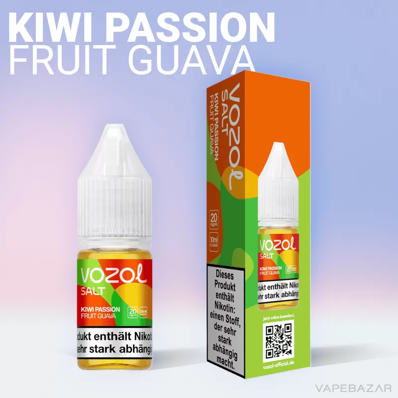 Vozol Liquid – Kiwi Passion Fruit Guava - Vapebazar - Image 2