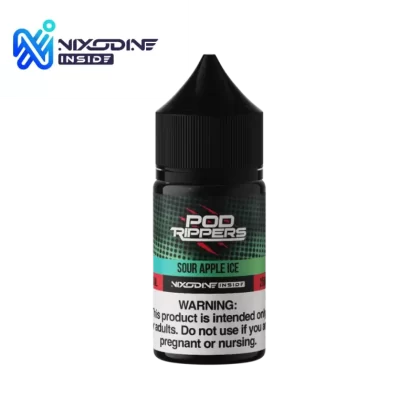 Pod Rippers | Sour Apple Ice Nixodine