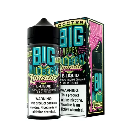 Doctor Big Vapes E-Liquid 120ml - Wild Berry Limeade / 3mg