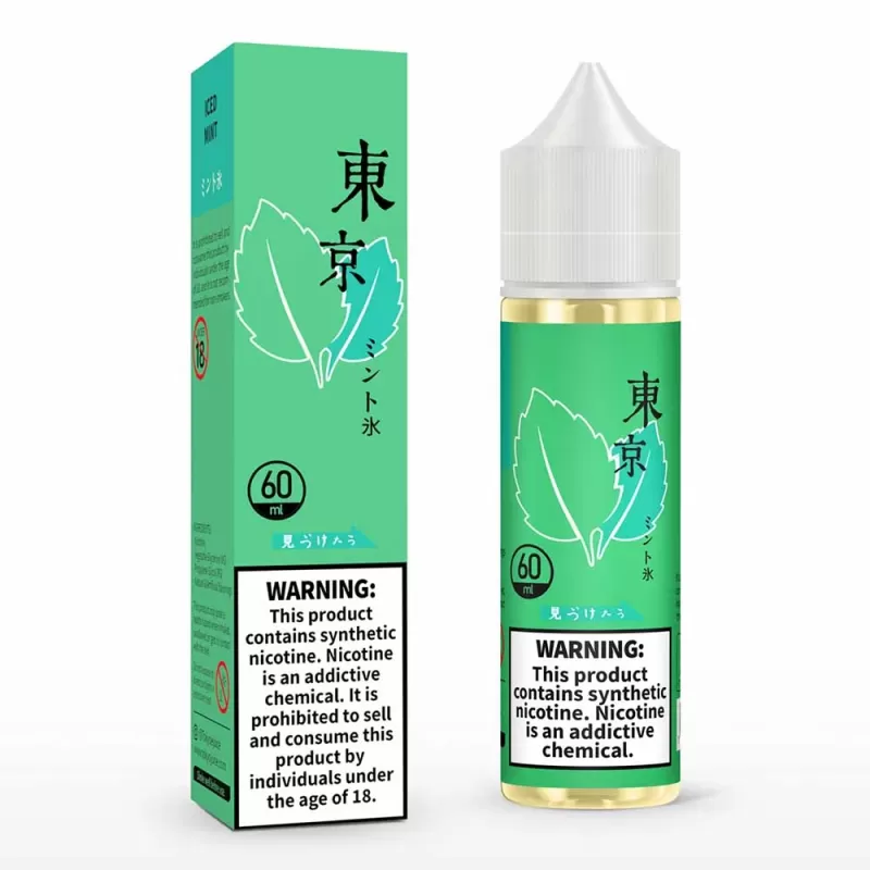 Tokyo Iced Mint 60ml - Vapebazaar Pk