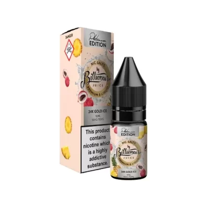 20 mg Billionaire Juice Platinum Nic Salt Collection – 10 ml (50VG/50PG)