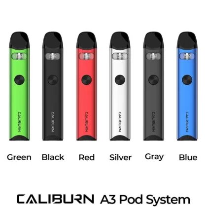 Uwell Caliburn A3 Pod Kit - Red, Silver