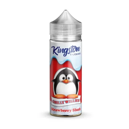 KINGSTON CHILLY WILLIES STRAWBERRY SLUSH 100ML SHORTFILL E-LIQUID