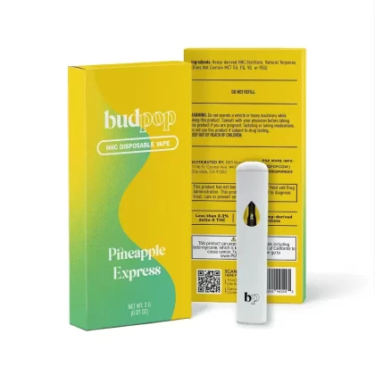 BudPop HHC Disposable Vape Pen – Pineapple Express